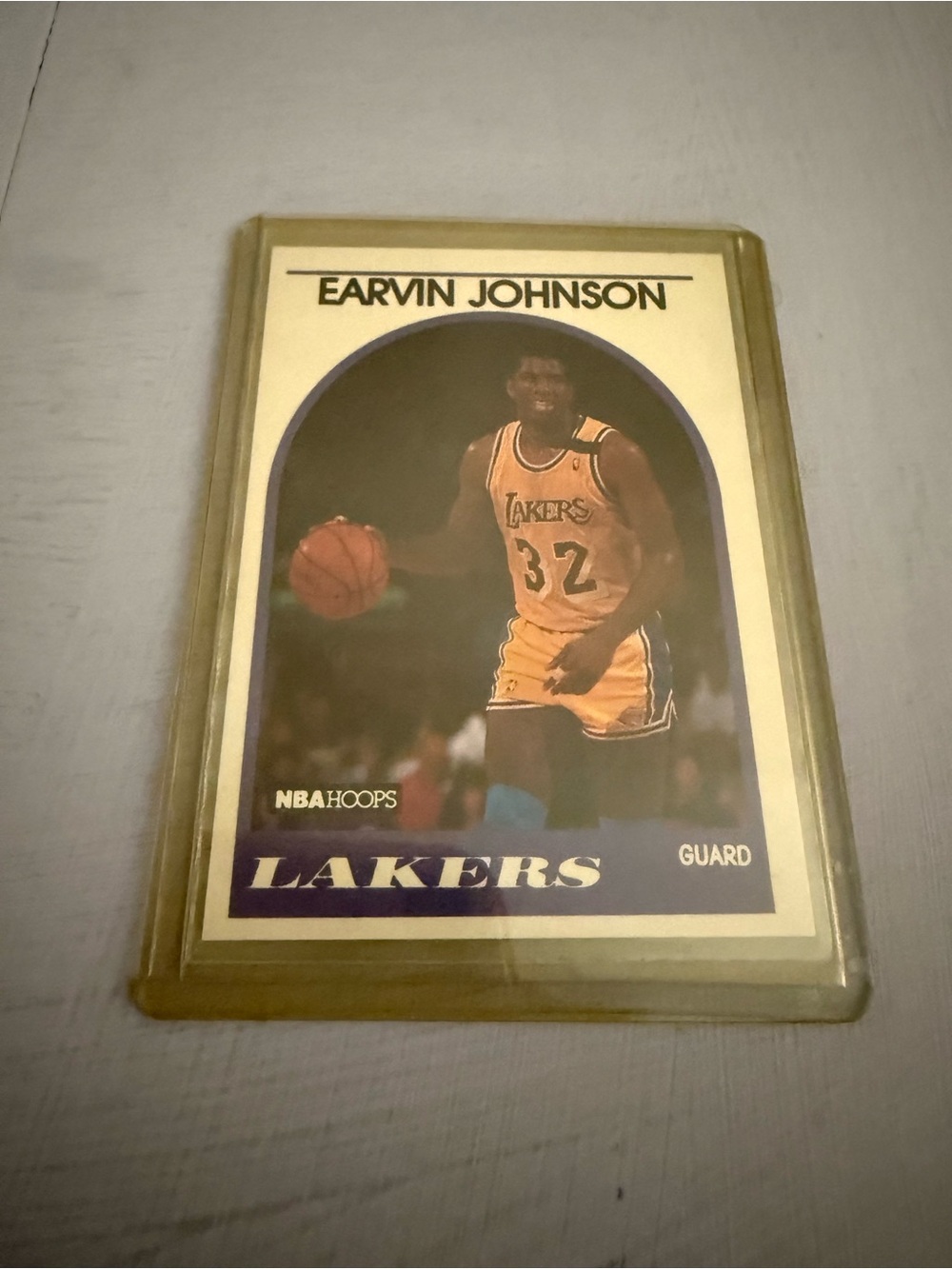 Earvin Johnson Lakers Basketball Card